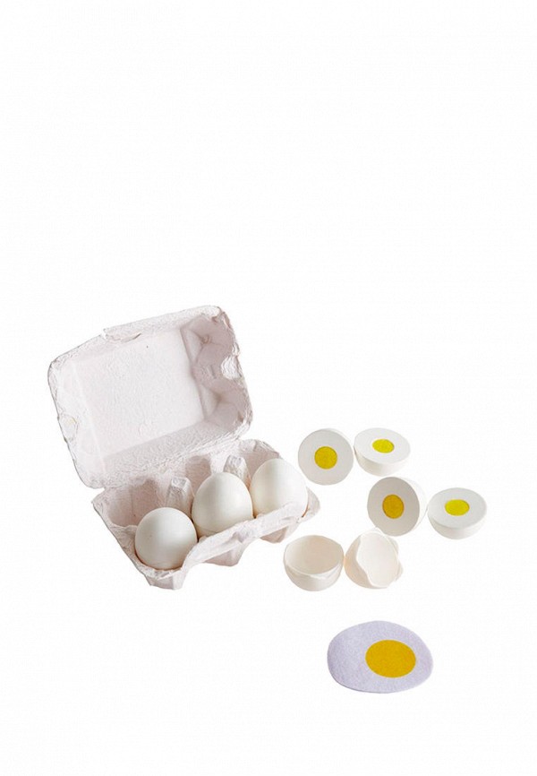 Набор игровой Hape продукты Яйца игровой набор посуды режем продукты