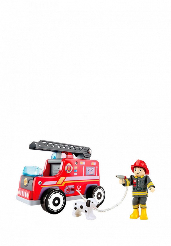 Набор игровой Hape Пожарная машина с водителем