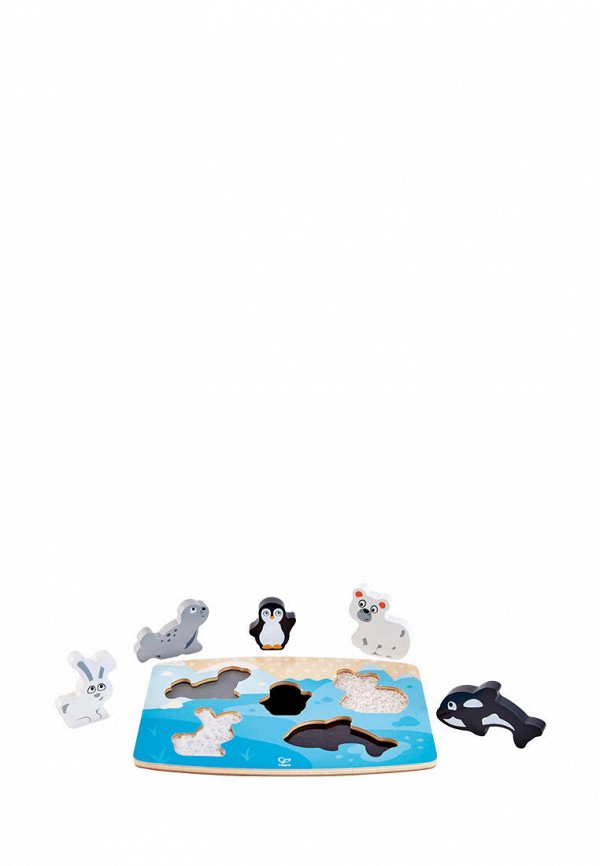 Набор игровой Hape Тактильная головоломка Арктические животные деревянные игрушки hape тактильная головоломка лесные животные