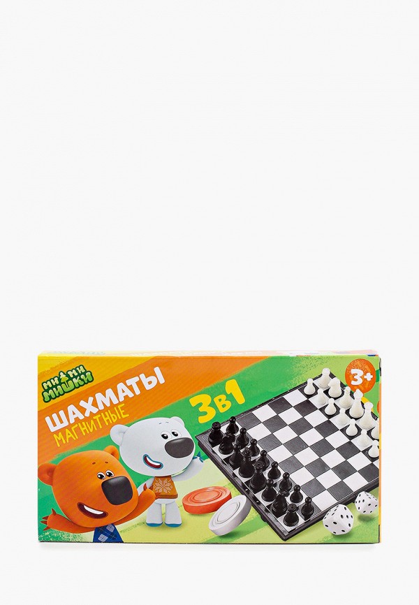 

Игра настольная Играем Вместе, Разноцветный, Ми-ми-мишки. Шахматы – шашки - нарды
