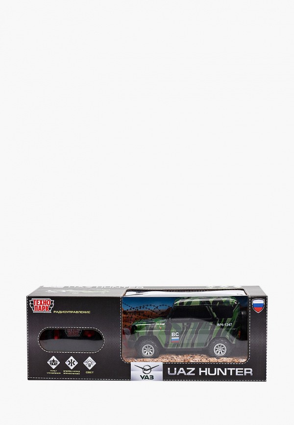 

Игрушка интерактивная Технопарк, Зеленый, «UAZ Hunter», 18 см