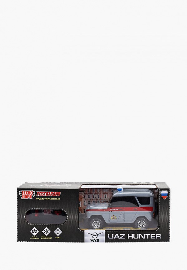 

Игрушка интерактивная Технопарк, Серый, «UAZ Hunter. Росгвардия», 18 см