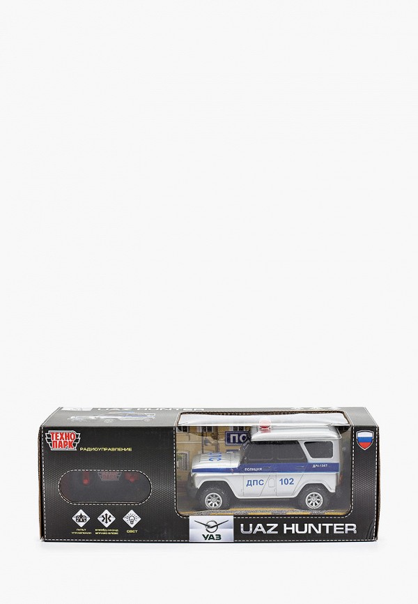 

Игрушка интерактивная Технопарк, Разноцветный, "UAZ Hunter. Полиция"