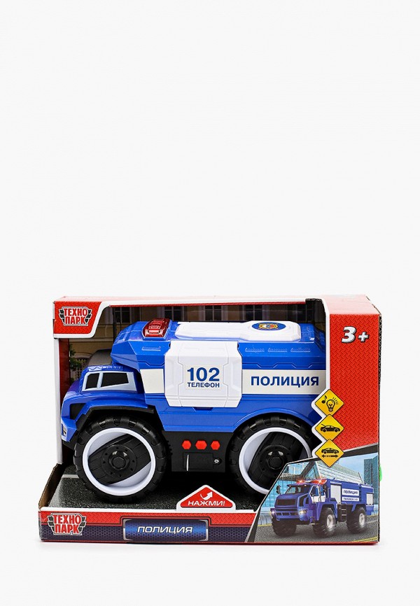 

Игрушка интерактивная Технопарк, Синий, "Полиция", 22 см