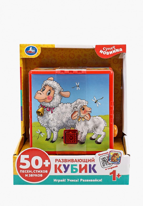 

Игрушка Умка, Разноцветный, Развивающий кубик