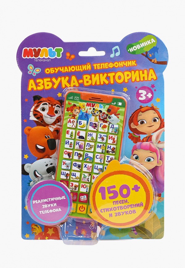

Игрушка Умка, Разноцветный, Обучающий телефончик «Мульт. Азбука-викторина»