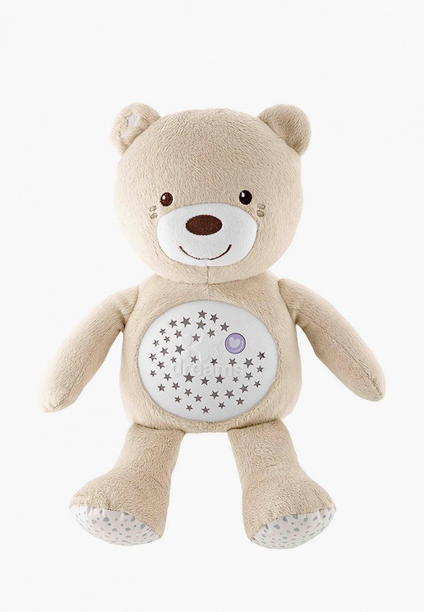 

Игрушка развивающая Chicco, Бежевый, Мишка