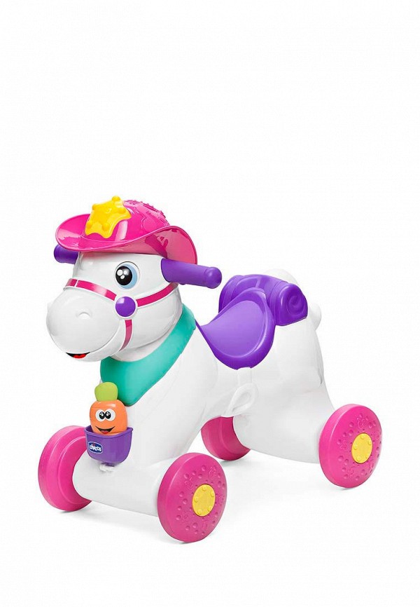 

Игрушка интерактивная Chicco, Белый, Каталка "Лошадка Miss Baby Rodeo"