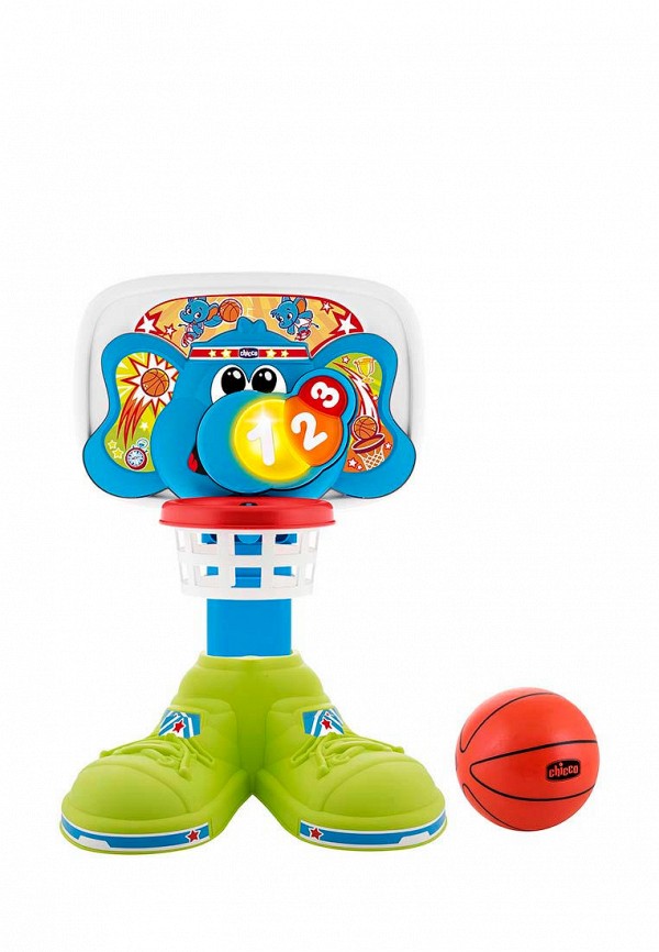 

Набор игровой Chicco, Голубой, Баскетбольная лига "Fit&Fun"
