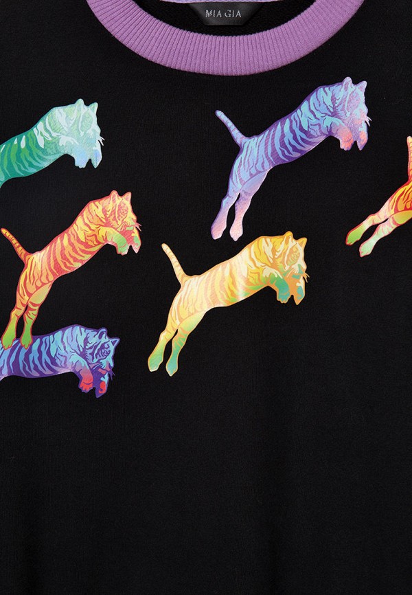 Свитшот Mia Gia черный, размер 110, фото 3