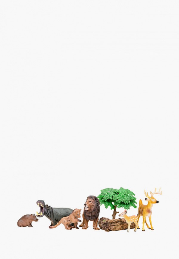 Набор игровой Masai Mara Мир диких животных набор из 6 фигурок животных и 3 аксессуаров