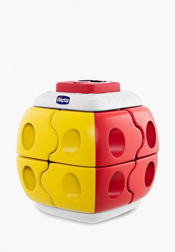 

Игрушка развивающая Chicco, Разноцветный, Конструктор 2 в 1 Куб