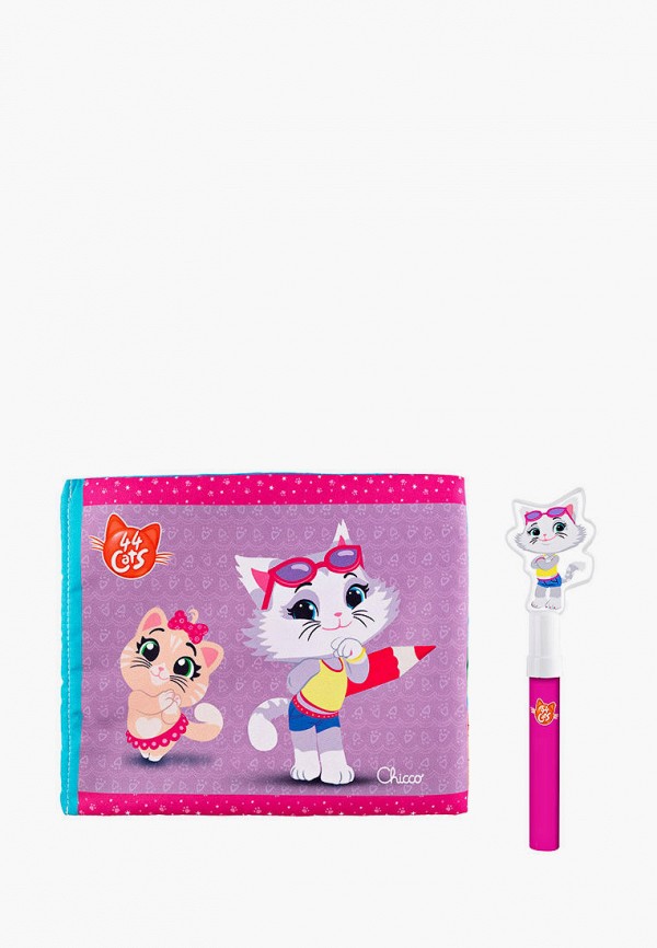 

Игрушка развивающая Chicco, Розовый, Книжка-раскраска мягкая Milady