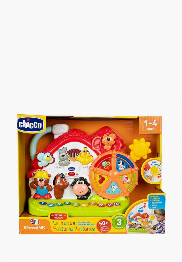 

Игрушка развивающая Chicco, Разноцветный, Говорящая ферма New ABC