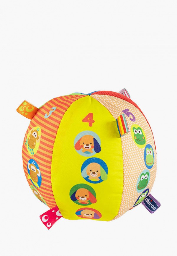 

Игрушка развивающая Chicco, Разноцветный, Музыкальный мячик