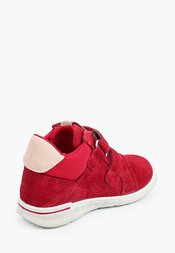 Ботинки для девочки Ecco цвет красный  Фото 3
