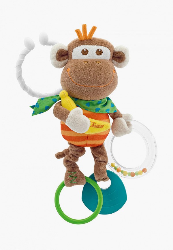 

Игрушка развивающая Chicco, Коричневый, Обезьянка