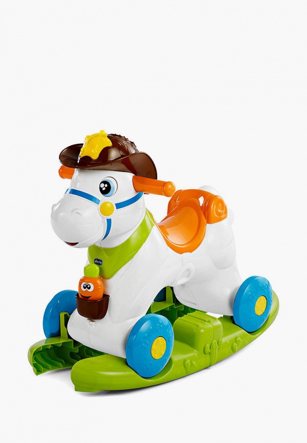 

Игрушка развивающая Chicco, Белый, Каталка "Лошадка Baby Rodeo"