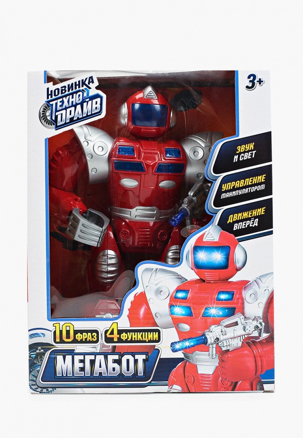 

Игрушка Технодрайв, Красный, "Мегабот"