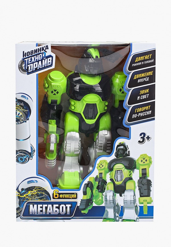 

Игрушка Технодрайв, Зеленый, "Мегабот"