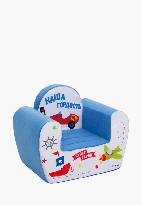 

Игрушка Paremo, Синий, Бескаркасное (мягкое) детское кресло "Инста-малыш", #НашаГордость