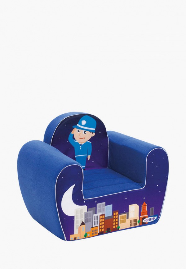 Игрушка Paremo Бескаркасное (мягкое) детское кресло Экшен, Полицейский