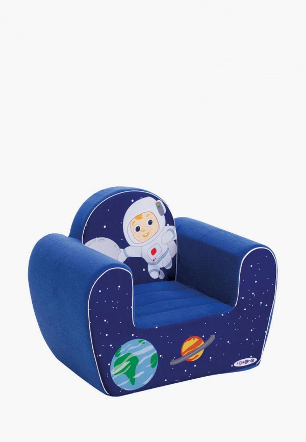 

Игрушка Paremo, Синий, Бескаркасное (мягкое) детское кресло "Экшен", Космонавт
