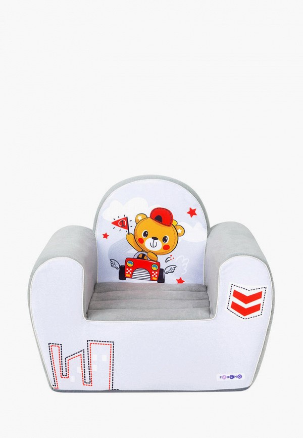 

Игрушка мягкая Paremo, Серый, Бескаркасное (мягкое) детское кресло серии "Экшен", Гонщик, цвет Дрим, Стиль 3