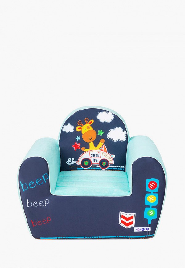 

Игрушка мягкая Paremo, Синий, Бескаркасное (мягкое) детское кресло серии "Экшен", Путешественник, цвет Лазурь