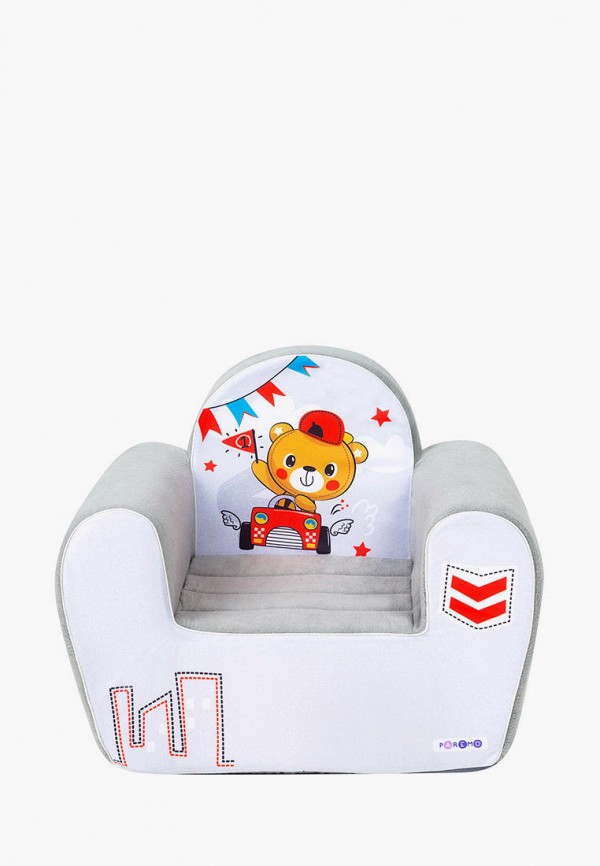 

Игрушка мягкая Paremo, Серый, Бескаркасное (мягкое) детское кресло серии "Экшен", Гонщик, цвет Дрим, Стиль 4
