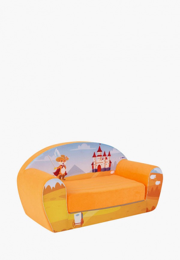 

Игрушка мягкая Paremo, Разноцветный, Раскладной бескаркасный (мягкий) детский диван серии "Сказки", Кот в сапогах