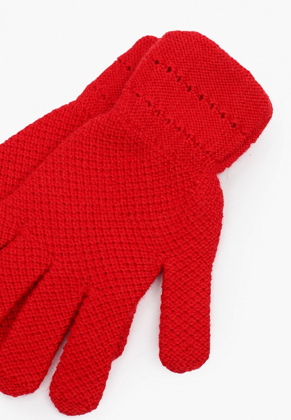 Детские перчатки Снег Идёт цвет красный  Фото 2