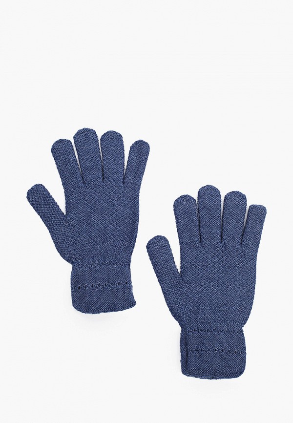 Детские перчатки Снег Идёт цвет синий 