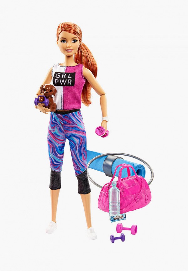 

Набор игровой Barbie, Разноцветный, Фитнес