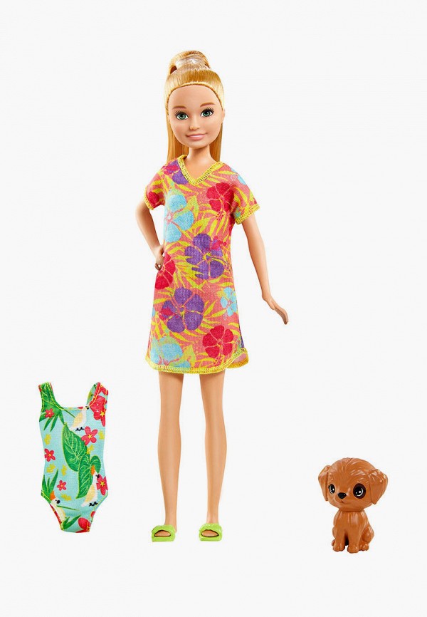 

Набор игровой Barbie, Разноцветный, с питомцем