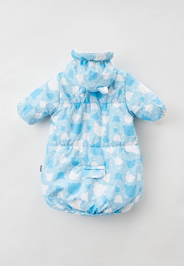 Конверт для новорожденного Kisu цвет голубой  Фото 2