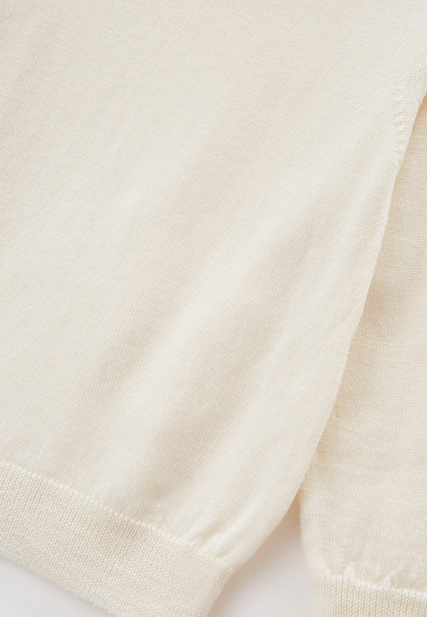 Водолазка для мальчика Wool&Cotton цвет белый  Фото 3