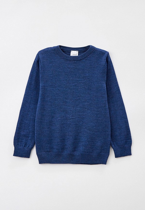 Джемпер для мальчика Wool&Cotton цвет синий 