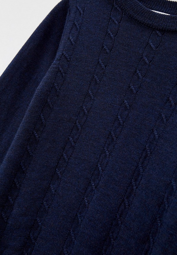 Джемпер для мальчика Wool&Cotton цвет синий  Фото 3