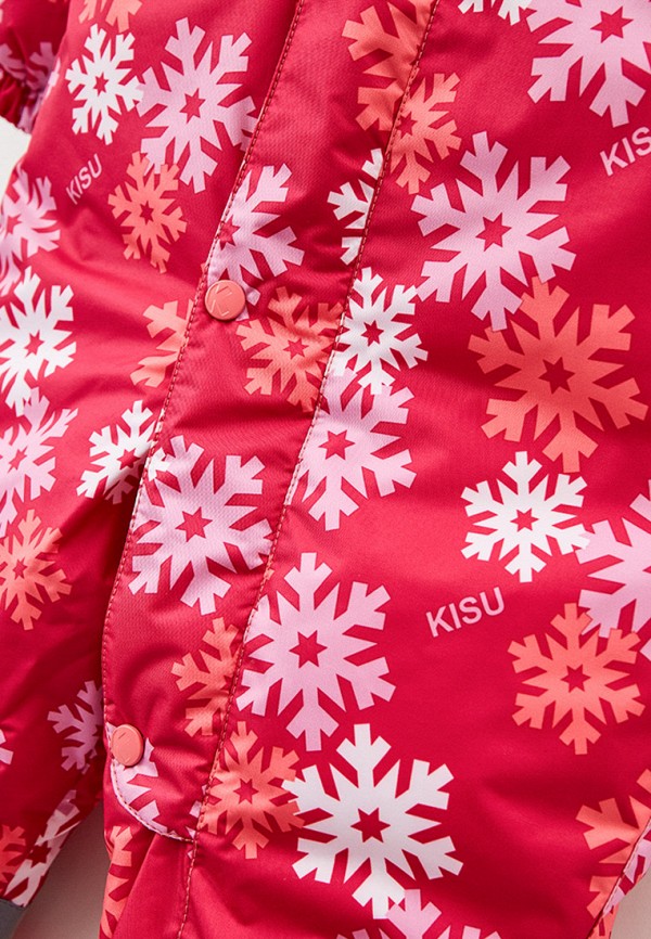 Детский комбинезон утепленный Kisu цвет розовый  Фото 3