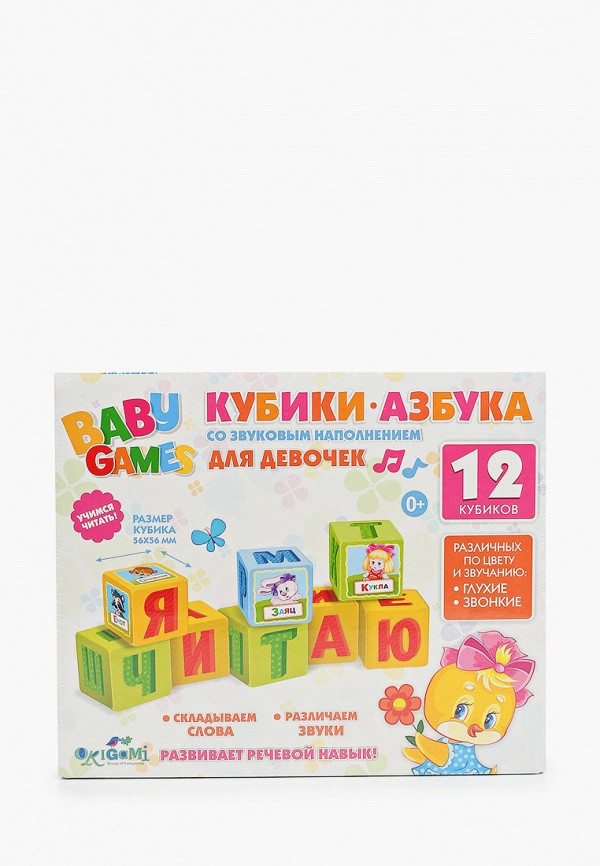 

Игра настольная Origami, Разноцветный, "Кубики для девочек"