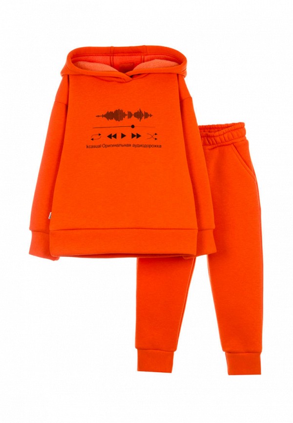 Костюм спортивный для мальчика Кузя цвет оранжевый 