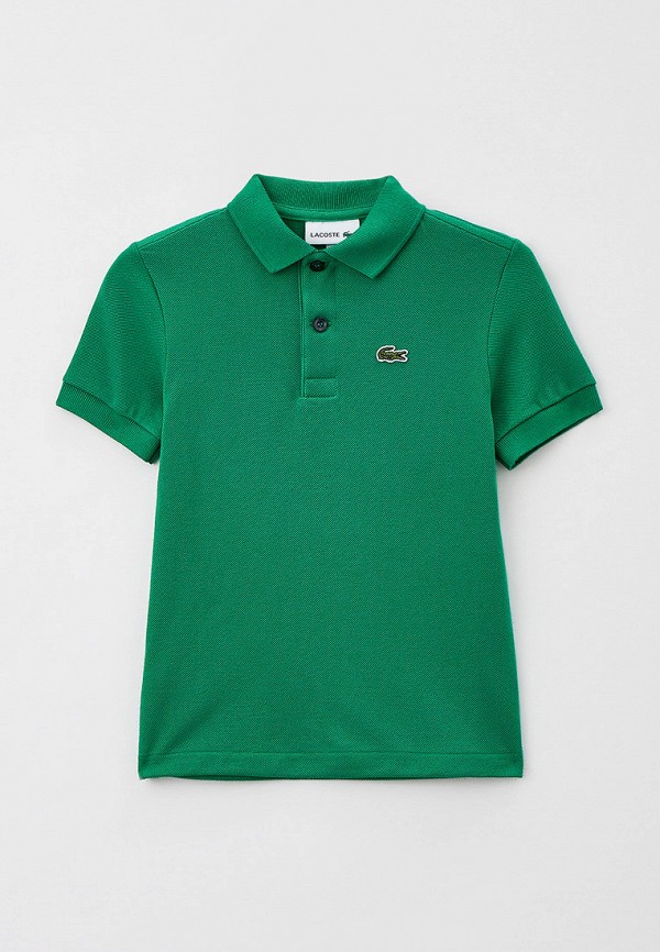 Поло Lacoste зеленый  MP002XC014CI