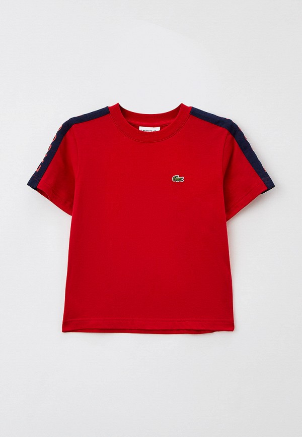 Футболка Lacoste красный  MP002XC014CU