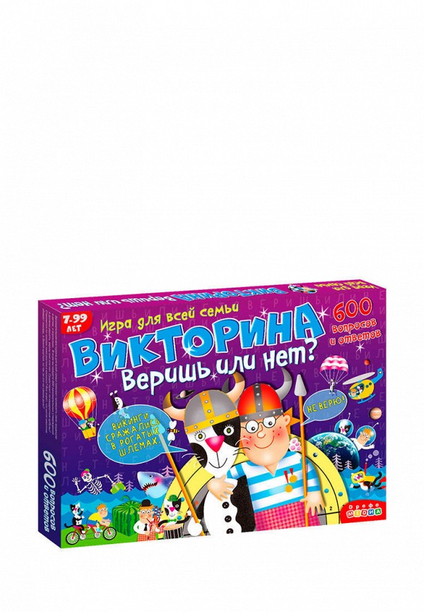 

Игра настольная Дрофа-Медиа, Разноцветный, Веришь или нет