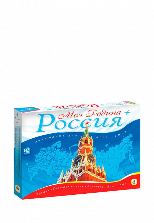 

Игра настольная Дрофа-Медиа, Разноцветный, Карточнина моя родина