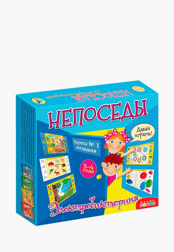 

Игра настольная Дрофа-Медиа, Разноцветный, Непоседы