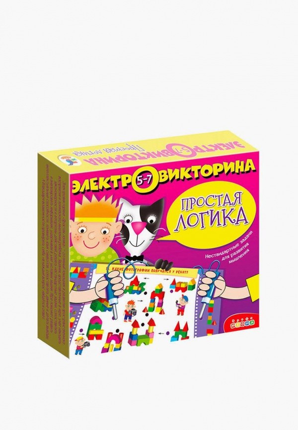 

Игра настольная Дрофа-Медиа, Разноцветный, Простая логика