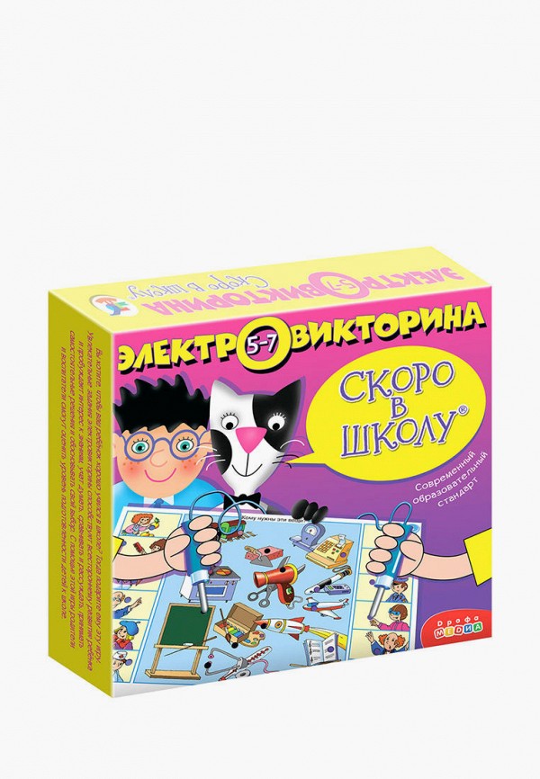 Игра настольная Дрофа-Медиа Скоро в школу скоро в школу учимся читать [цифровая версия] цифровая версия