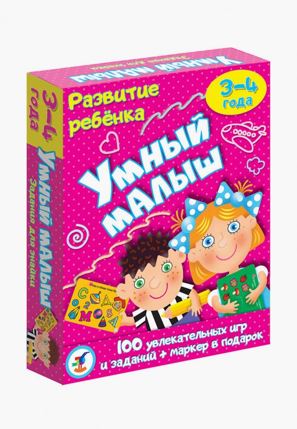 

Игра настольная Дрофа-Медиа, Разноцветный, Умный малыш